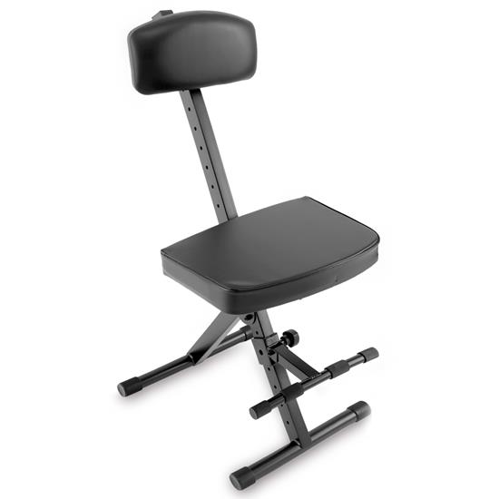 Pyle - PKST74 , Musical Instruments , Mounts - Stands - Holders , Sound and Recording , Mounts - Stands - Holders , Guitar/Keyboard Performer and DJ Deluxe Seat - Piano Chair, Orchestra Bench w/ Padded Adjustable Backrest