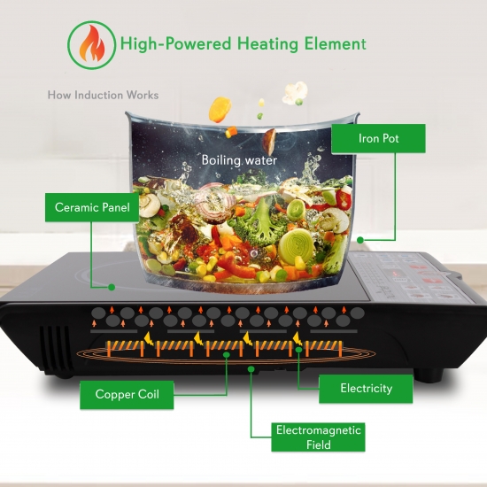 NutriChef PKSTIND26 Kitchen & Cooking Cooktops & Griddles