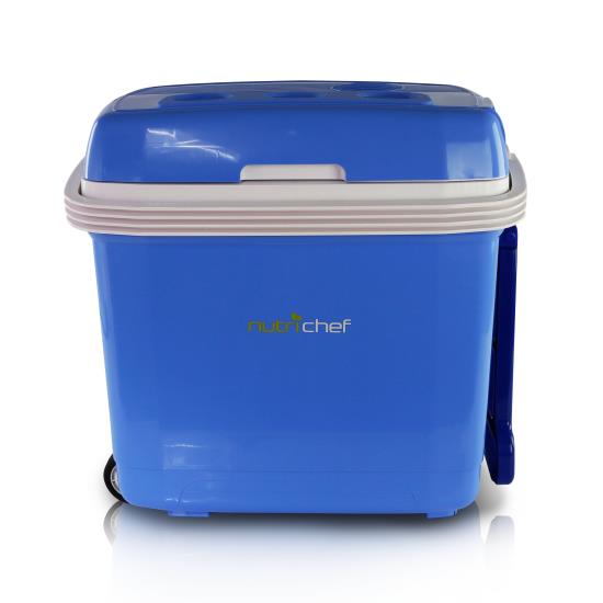 Pyle - pktcec32sl , Kitchen & Cooking , Fridges & Coolers , Electric Cooler & Warmer - Mini Fridge with Thermo Heating Ability, 30+ Liter