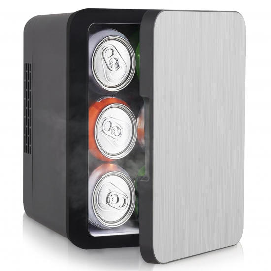 Pyle - pktcec4sts , Kitchen & Cooking , Fridges & Coolers , Electric Cooler & Warmer - Mini Fridge with Thermo Heating & Cooling Ability