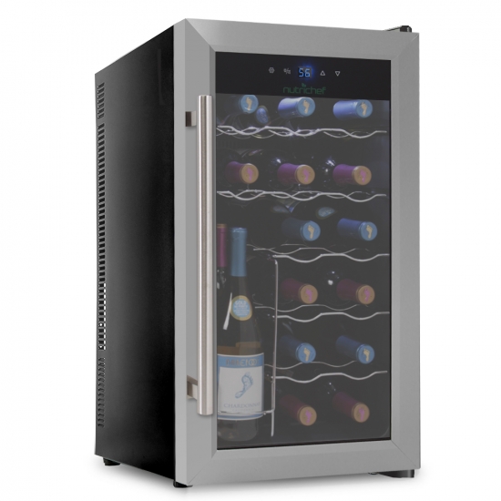Pyle - pktewc18 , Kitchen & Cooking , Fridges & Coolers , Electric Wine Cooler - Wine Chilling Refrigerator Cellar (18-Bottle)