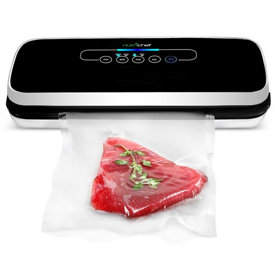 Pyle - PKVS18BK , Kitchen & Cooking , Vacuum Sealers , Automatic Food Vacuum Sealer - Electric Air Sealing Preserver System (Black)