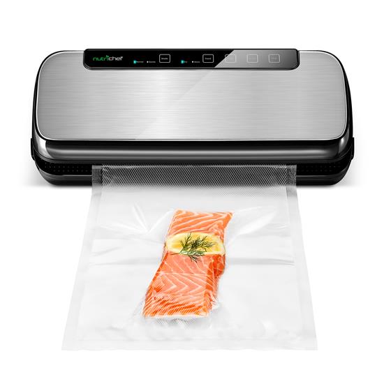 Pyle - AZPKVS20STS , Kitchen & Cooking , Vacuum Sealers , Automatic Vacuum Sealer System - Electric Air Sealing Food Preserver with Stainless Steel Housing