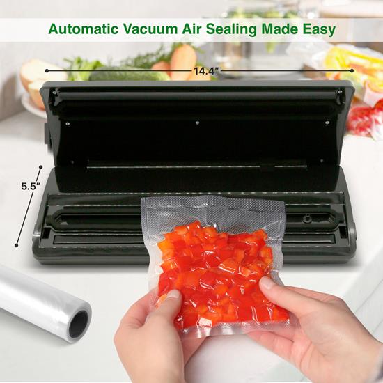 NutriChef PKVS25BK Kitchen & Cooking Vacuum Sealers