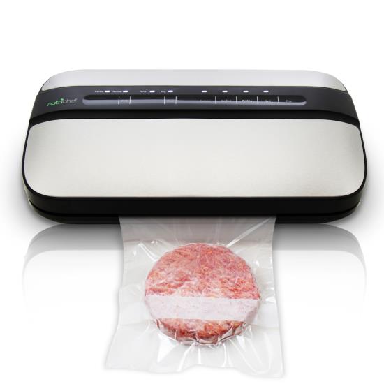 Pyle - AZPKVS30STS , Kitchen & Cooking , Vacuum Sealers , Vacuum Sealer Food Preserver - Electric Air Sealing System with Stainless Steel Housing