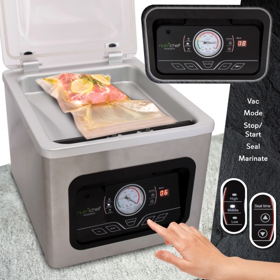 NutriChef PKVS70STS Kitchen & Cooking Vacuum Sealers
