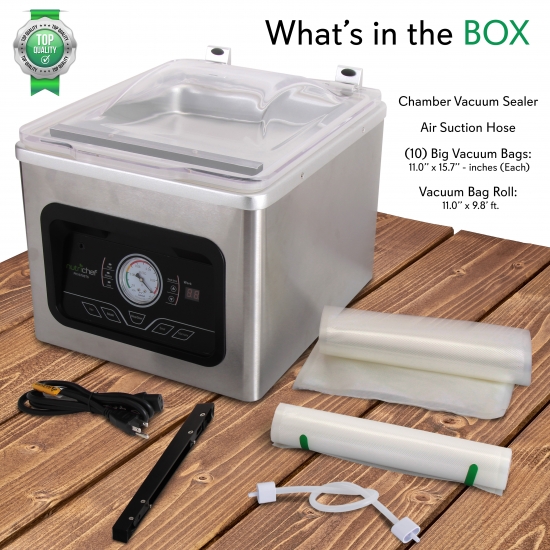 NutriChef PKVS70STS Kitchen & Cooking Vacuum Sealers