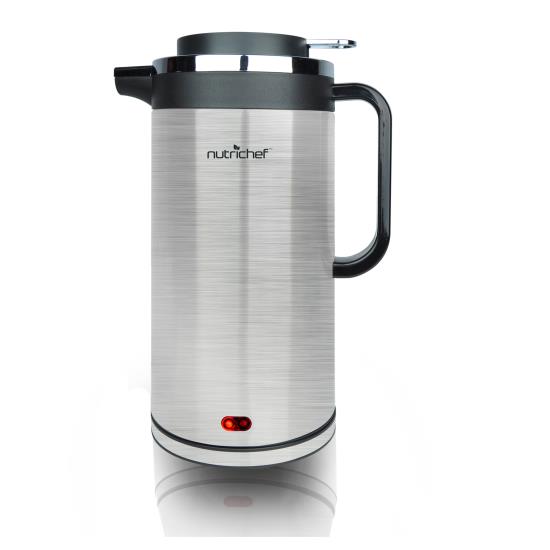 Pyle - PKWK23SR , Kitchen & Cooking , Water & Tea Kettles , Electric Water Kettle - Cordless Water Boiler, Stainless Steel