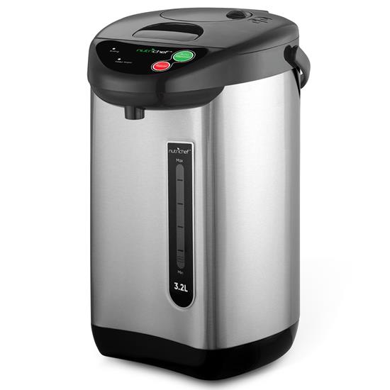 Pyle - PKWK43 , Kitchen & Cooking , Water & Tea Kettles , Electric Water Boiler & Warmer - Digital Hot Pot Water Kettle, 3.38 Quart