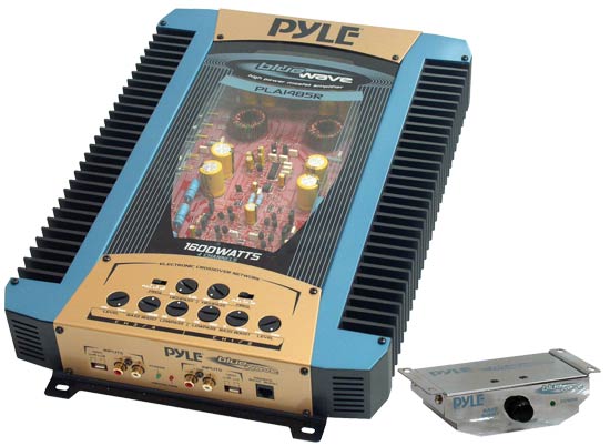 Pyle - PLA1485R , On the Road , Vehicle Amplifiers , High Performance 1600 Watt 4 Channel Bridgeable MOSFET Amplifier