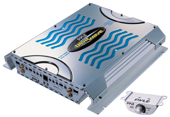 Pyle - PLA4140 , On the Road , Vehicle Amplifiers , 4 Channel 1000 Watt Bridgeable MOSFET Amplifier
