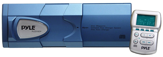 Pyle - PLCD20CH , On the Road , Headunits - Stereo Receivers , 10 Disc CD Changer w/FM Modulator