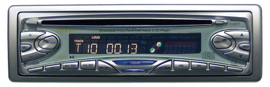 Pyle - PLCD46 , On the Road , Headunits - Stereo Receivers , AM/FM-MPX Digital Tuning Radio CD Player w/Detachable Face