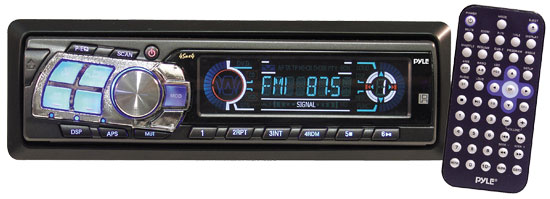 Pyle - PLCD62 , On the Road , Headunits - Stereo Receivers , AM/FM-MPX CD Player w/Fold down Detachable Face
