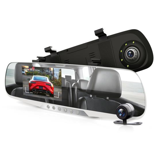 Pyle PLCMDVR46 On the Road Rearview Backup Cameras Dash Cams