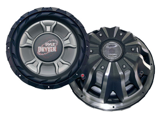 Pyle - pld12wd , On the Road , Vehicle Subwoofers , 12'' 3200 Watt DVC Subwoofer