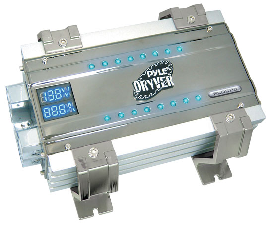 Pyle - PLDCP6 , On the Road , Capacitors , 6 Farad Square Hybrid Power Capacitor