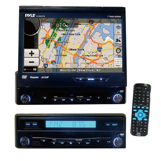 Pyle - PLDNV74 - On the Road - Headunits - Stereo Receivers