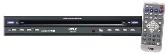 Pyle - PLDVD500 , On the Road , Headunits - Stereo Receivers , Half Din Size Multimedia Disc/MP3 Player