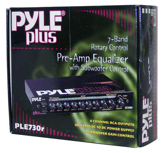 Pyle PLE730R On the Road Equalizers Crossovers