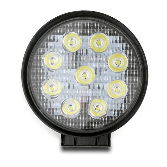 Pyle - UPLEDRD27 , On the Road , Mountable Lights - Lamps , LED Lamp Spot Light - Water Resistant Beam Flood Light (27 Watt, 4.4")