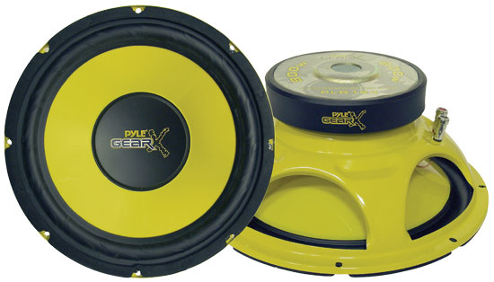 Pyle - PLG154 , On the Road , Vehicle Subwoofers , 15'' 1000 Watt High Performance Subwoofer