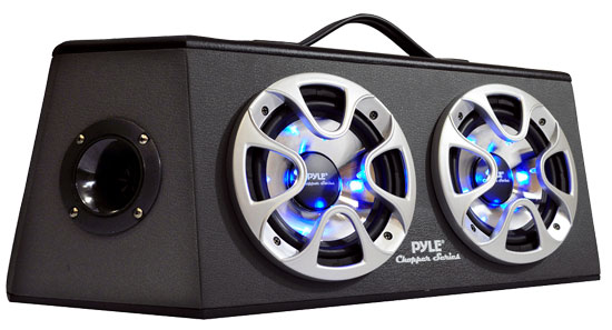 Pyle - PLHB26 , On the Road , Subwoofer Enclosures , 800 Watt 6.5'' 4  Way Hatchback Speaker Enclosure System