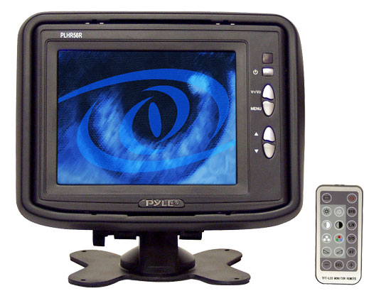Pyle - PLHR56R , On the Road , Headrest Video , 5.6'' Headrest TFT LCD Monitor