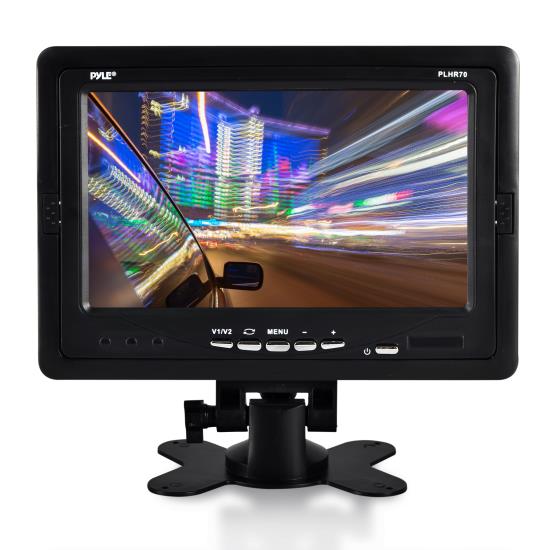 Pyle - PLHR70 , On the Road , Video Monitors , 7'' Widescreen LCD Video Screen Monitor Display (Vehicle, Automobile, Mobile Application)