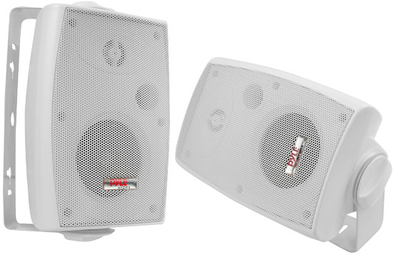 Pyle - plmr34 , Marine and Waterproof , Home Speakers , Home and Office , Home Speakers , Sound and Recording , Home Speakers , 3.5'' 200 Watt Two Way Sealed Speaker System