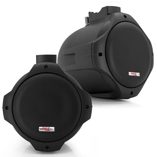 Pyle - PLMRB85 , On the Road , Vehicle Speakers , Dual Marine Wakeboard Water Resistant Speakers, 8-Inch 300 Watt Tower Speakers, Black