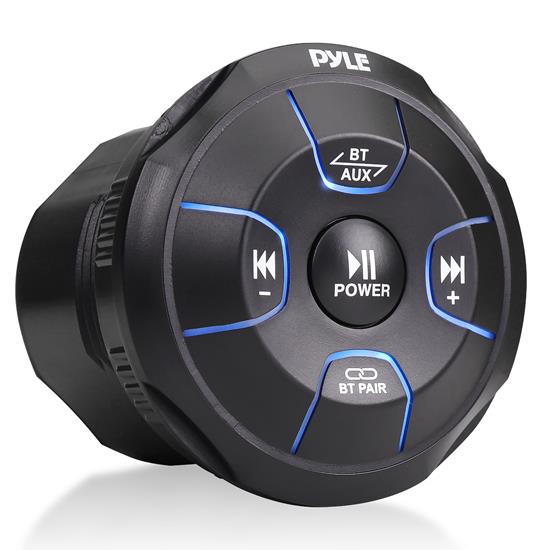 Pyle - PLMRBT19 , On the Road , Vehicle Speakers , Amplified Wireless BT Audio Controller - Waterproof-Rated Marine Receiver Remote Control for Car, Truck, Boat, 4x4, PowerSport Vehicles (800 Watt)