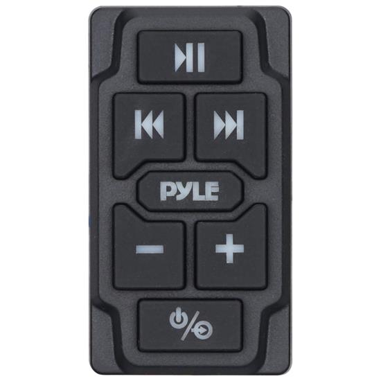 Pyle - PLMRBTRK1 , On the Road , Vehicle Speakers , Wireless BT Audio Controller - Waterproof-Rated Marine Receiver Remote Control for Car, Truck, Boat, 4x4, PowerSport Vehicles