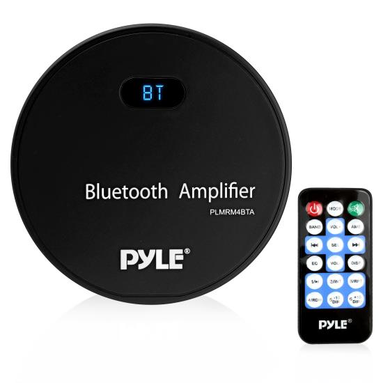 Pyle - PLMRM4BTA , On the Road , Headunits - Stereo Receivers , Marine Bluetooth Amplifier Receiver - Waterproof Rated Amp Audio Control Unit, MP3/USB/AUX (200 Watt)