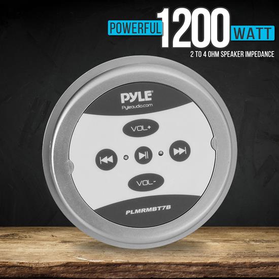Pyle PLMRMBT7B Marine and Waterproof Vehicle Amplifiers On the