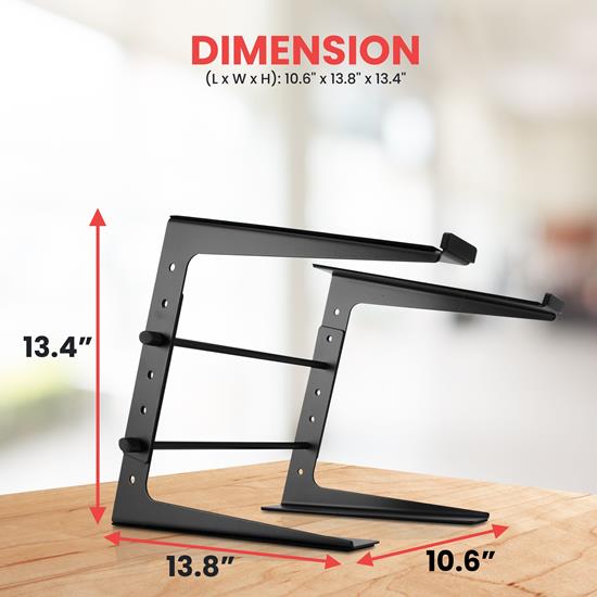 Pyle Universal Home Theater Floor Speaker Mount Stand, Adjustable