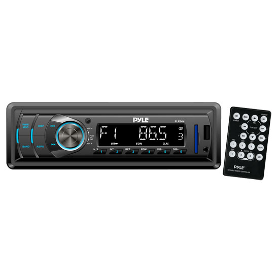 Pyle - PLR34M , On the Road , Headunits - Stereo Receivers , In-Dash AM/FM-MPX Receiver With MP3 Playback & USB/SD/Aux Inputs