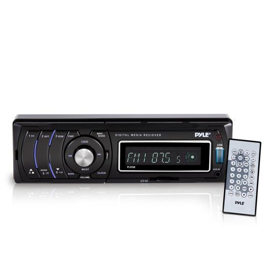 Pyle - PLR38I , On the Road , Headunits - Stereo Receivers , AM/FM/MP3/WMA Detachable Face Player W/ USB/SD Reader & Ipod Interface