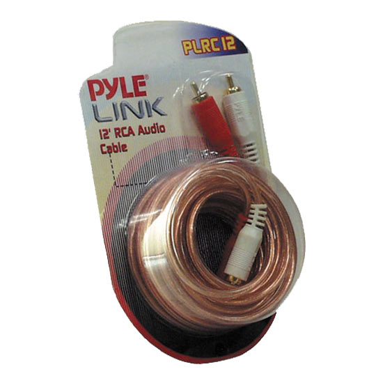 Pyle - PLRC12 , Home and Office , Cables - Wires - Adapters , Sound and Recording , Cables - Wires - Adapters , 12ft Stereo RCA Cable