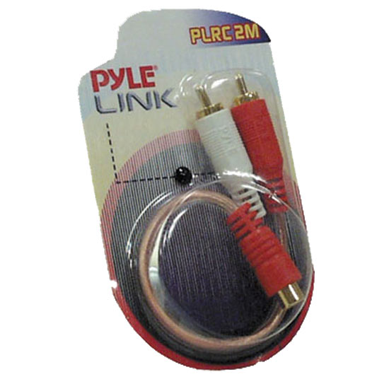 Pyle - PLRC2M , Home and Office , Cables - Wires - Adapters , Sound and Recording , Cables - Wires - Adapters , Dual Male to Single Female RCA ''Y'' Connector