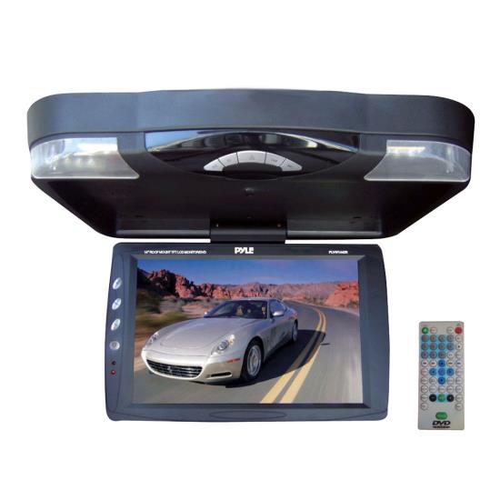 Pyle - PLRD143IF , On the Road , Overhead Monitors - Roof Mount , 14.1'' Roof Mount TFT-LCD Monitor w/ Built in Multimedia Disc Player