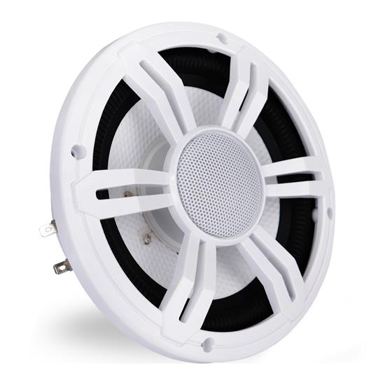 Pyle - PLSMRW64WT , On the Road , Vehicle Speakers , 6.5'' Slim Waterproof Subwoofer - 150 Watts at 4-Ohm Car Audio Powered Subwoofer, PP Cone with Rubber Edge (White)