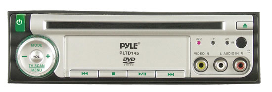 Pyle - PLTD145 , On the Road , Headunits - Stereo Receivers , In-Dash Mobile Multimedia Disc/MP3 Player w/Front AV Inputs & TV Tuner