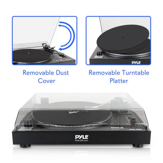 PylePro PLTTB1 Home and Office Turntables Phonographs Musical