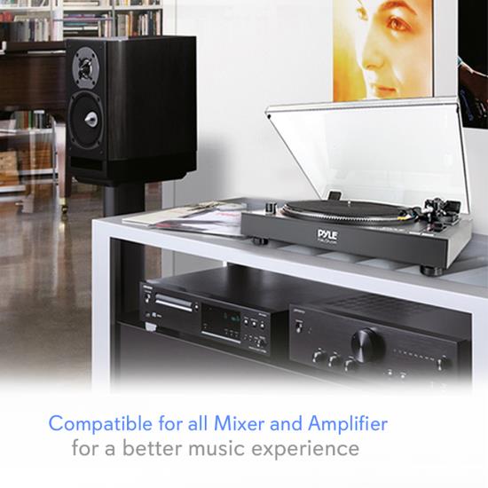 PylePro PLTTB1 Home and Office Turntables Phonographs Musical Instruments Turntables