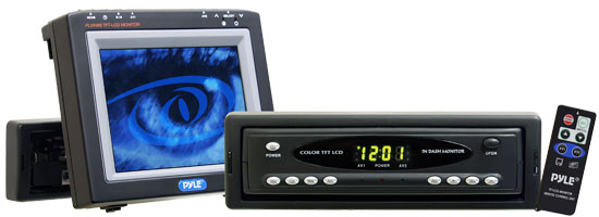Pyle - PLVIN56 , On the Road , Headunits - Stereo Receivers , 5.6'' In-Dash Monitor
