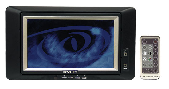 Pyle - PLVS720N , On the Road , Video Monitors , 7'' Wide TFT/LCD Sun Visor Screen