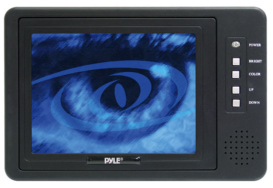 Pyle - PLVSMN6 , On the Road , Video Monitors , 6'' Wide TFT/LCD Sun Visor Screen