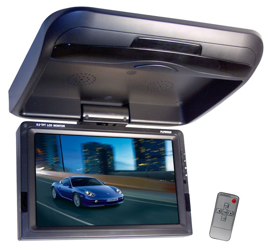 Pyle - PLVWR920IR , On the Road , Overhead Monitors - Roof Mount , 9.2'' High Resolution TFT Roof-Mount Monitor & IR Transmitter