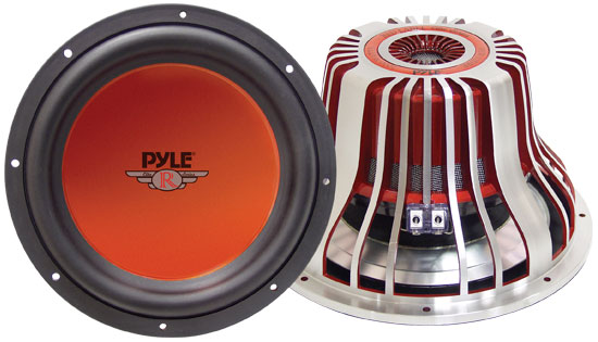 Pyle - PLW12DREN , On the Road , Vehicle Subwoofers , 12'' 2000 Watt Aluminum Die-Cast Subwoofer
